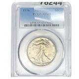 1936 Walking Liberty Half Dollar PCGS MS65