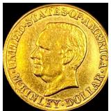 1917 Gold McKinley Dollar Commemorative CLOSELY UN