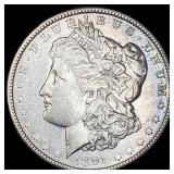 1891-O Silver Morgan Dollar ABOUT UNCIRCULATED