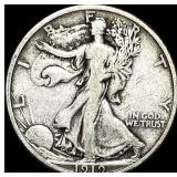1919 Walking Liberty Half Dollar LIGHTLY CIRCULAT