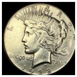 1928 Peace Silver Dollar HIGH GRADE