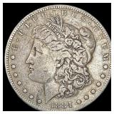 1884-S Silver Morgan Dollar NEARLY UNCIRCULATED