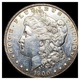 1900 Morgan Silver Dollar CLOSELY UNCIRCULATED