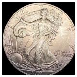 2001 1oz Silver American Eagle $1 SUPERB GEM  BU