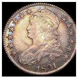 1821 Capped Bust Half Dollar