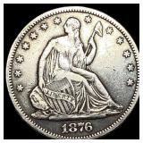 1876-S Silver Half Dollar HIGH GRADE