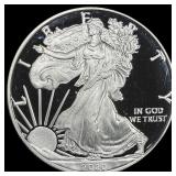 2020-S Silver American Eagle Proof $1 GEM PROOF