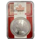 2023 Canada 1oz SIlver $5 Maple Leaf NGC MS69