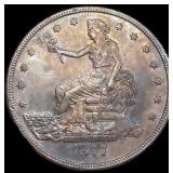 1877-CC Silver Trade Dollar