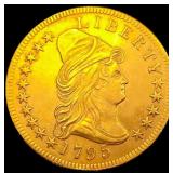 1795 9 Leaves $10 Gold Eagle