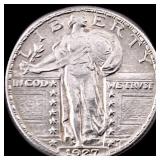 1927 Standing Liberty Silver Quarter CLOSELY  UNC