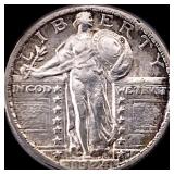 1924 Standing Liberty Quarter CLOSE UNC
