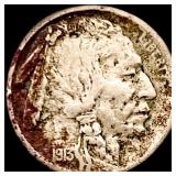1913 Type 1 Buffalo Nickel NEARLY  UNCIRCULATED