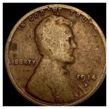 1914-D Lincoln Wheat Cent NICELY CIRCULATED
