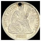 1883 Silver Seated Liberty Dime HIGH GRADE
