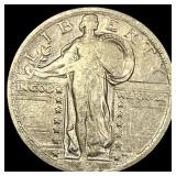 1927 Standing Liberty Silver Quarter LIGHTLY CIRCU