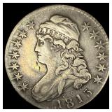 1813 Capped Bust Half Dollar NEARLY UNCIRCULATED