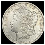 1891-S Silver Morgan Dollar CLOSELY UNCIRCULATED