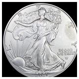 2021-W Silver American Eagle $1 Type 2 SUPERB GEM