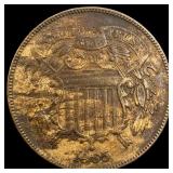 1865 Two-Cent Piece NEARLY UNCIRCULATED