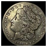 1884-CC Silver Morgan Dollar LIGHTLY CIRCULATED