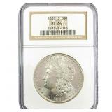 1880-S Morgan Silver Dollar NGC MS64
