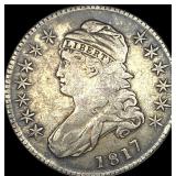 1817 Capped Bust Half Dollar NEARLY UNCIRCULATED
