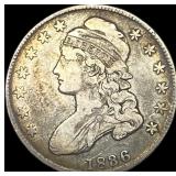 1836 Capped Bust Half Dollar LIGHTLY CIRCULATED