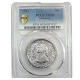 1921 Missouri Half Dollar PCGS MS63