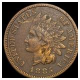 1885 Indian Head Cent NEARLY UNCIRCULATED
