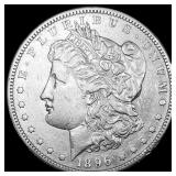 1896-S Silver Morgan Dollar NEARLY  UNCIRCULATED