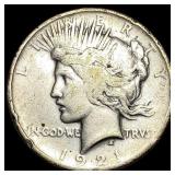 1921 Silver Peace Dollar NICELY CIRCULATED