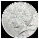 1934 Peace Silver Dollar NEARLY UNCIRCULATED
