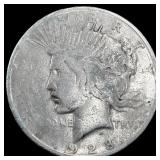 1928 Silver Peace Dollar NEARLY UNCIRCULATED