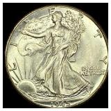 1945-D Silver Walking Liberty Half Dollar CHOICE B