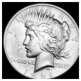1921 Silver Peace Dollar NICELY CIRCULATED