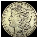 1878 Silver Morgan Dollar NEARLY UNCIRCULATED