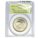 1954 Washington Carver Half Dollar PCGS MS64