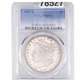 1887-S Morgan Silver Dollar PCGS MS61