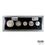 1930-1944 U.S. Type Set Americana Series 1C-50C