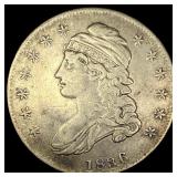 1836 Capped Bust Half Dollar ABOUT UNCIRCULATED