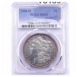 1900-O Morgan Silver Dollar PCGS MS63