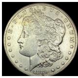 1889-S Silver Morgan Dollar CHOICE AU