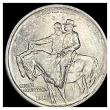 1925 Stone Mountain Silver Half Dollar CHOICE BU