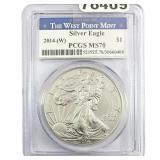 2014-W Silver Eagle PCGS MS70