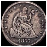 1875-CC Silver Twenty Cents HIGH GRADE