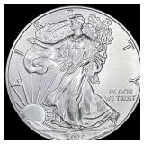 2020-W Silver American Eagle $1 SUPERB GEM BU