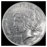 1928 Peace Silver Dollar NEARLY UNCIRCULATED