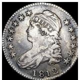 1812 Capped Bust Half Dollar NEARLY  UNCIRCULATED