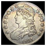 1831 Capped Bust Half Dollar NEARLY  UNCIRCULATED